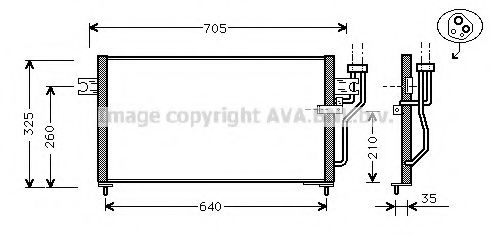 Imagine Condensator, climatizare PRASCO MT5105