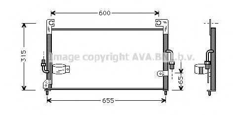 Imagine Condensator, climatizare PRASCO MT5115