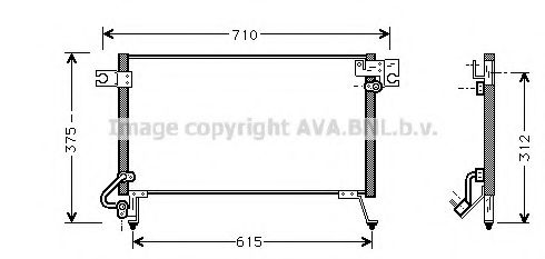 Imagine Condensator, climatizare PRASCO MT5144