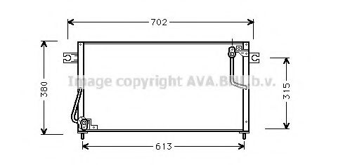 Imagine Condensator, climatizare PRASCO MT5146