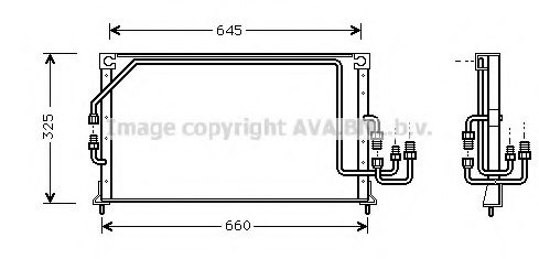 Imagine Condensator, climatizare PRASCO MT5149