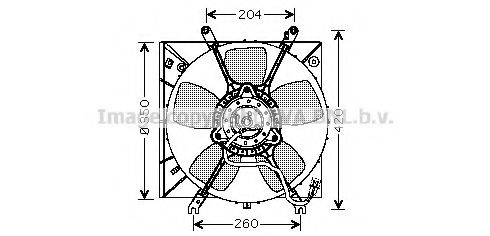 Imagine Ventilator, radiator PRASCO MT7507