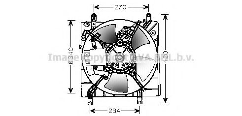 Imagine Ventilator, radiator PRASCO MT7509