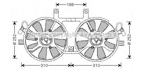 Imagine Ventilator, radiator PRASCO MT7519