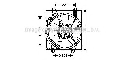 Imagine Ventilator, radiator PRASCO MT7527