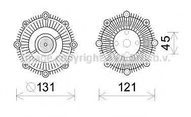 Imagine Cupla, ventilator radiator PRASCO MTC223