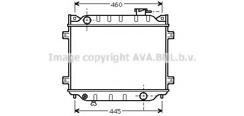 Imagine Radiator, racire motor PRASCO MZ2001