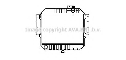 Imagine Radiator, racire motor PRASCO MZ2003