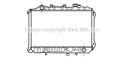 Imagine Radiator, racire motor PRASCO MZ2010