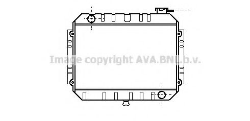 Imagine Radiator, racire motor PRASCO MZ2040