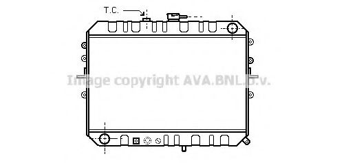 Imagine Radiator, racire motor PRASCO MZ2045