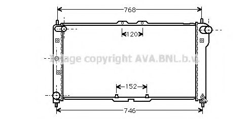 Imagine Radiator, racire motor PRASCO MZ2075