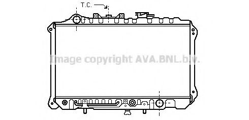 Imagine Radiator, racire motor PRASCO MZ2082