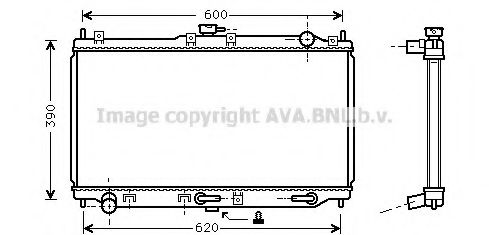 Imagine Radiator, racire motor PRASCO MZ2134