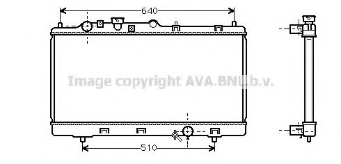 Imagine Radiator, racire motor PRASCO MZ2151