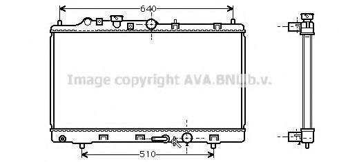 Imagine Radiator, racire motor PRASCO MZ2154