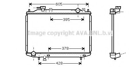 Imagine Radiator, racire motor PRASCO MZ2181