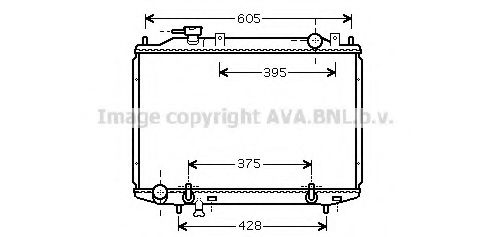 Imagine Radiator, racire motor PRASCO MZ2203