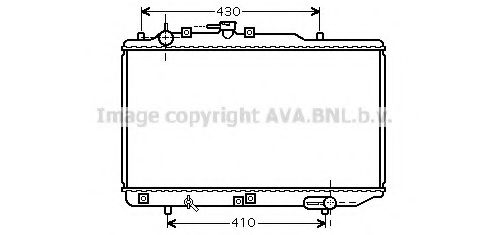 Imagine Radiator, racire motor PRASCO MZ2221