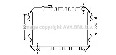 Imagine Radiator, racire motor PRASCO MZ2232