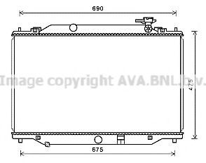 Imagine Radiator, racire motor PRASCO MZ2270