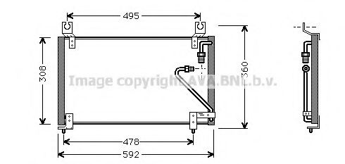 Imagine Condensator, climatizare PRASCO MZ5102