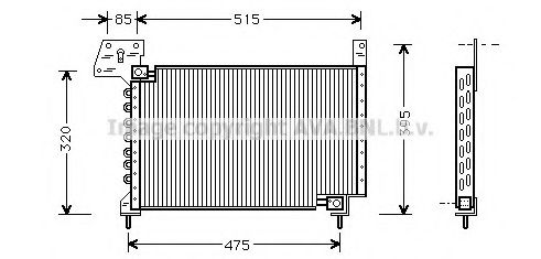 Imagine Condensator, climatizare PRASCO MZ5105