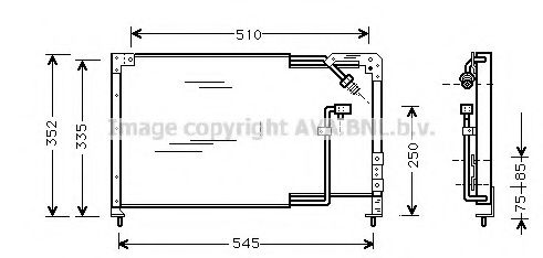 Imagine Condensator, climatizare PRASCO MZ5145