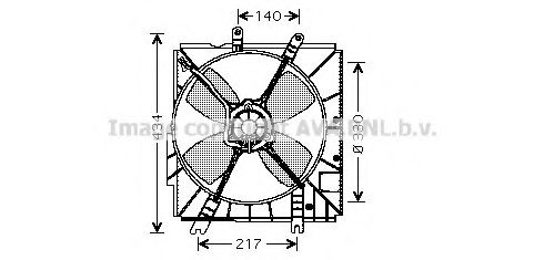 Imagine Ventilator, radiator PRASCO MZ7502