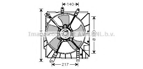 Imagine Ventilator, radiator PRASCO MZ7503