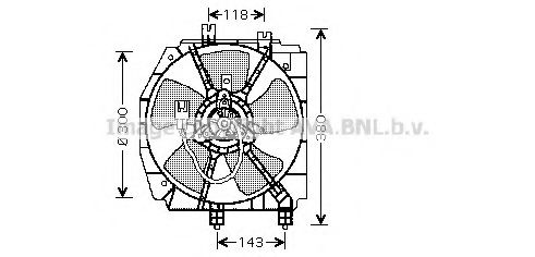 Imagine Ventilator, radiator PRASCO MZ7523