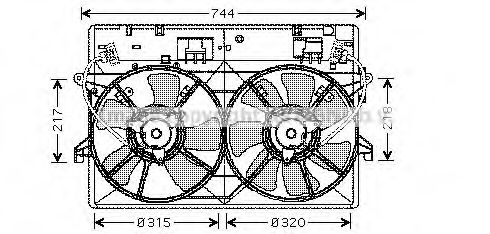 Imagine Ventilator, radiator PRASCO MZ7524