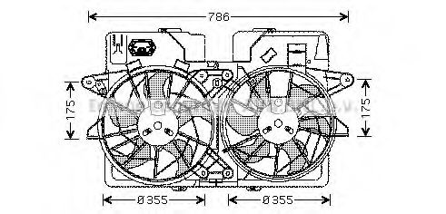 Imagine Ventilator, radiator PRASCO MZ7533