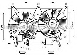 Imagine Ventilator, radiator PRASCO MZ7547