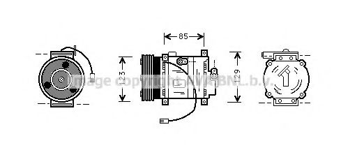 Imagine Compresor, climatizare PRASCO MZK132