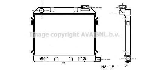 Imagine Radiator, racire motor PRASCO OL2013