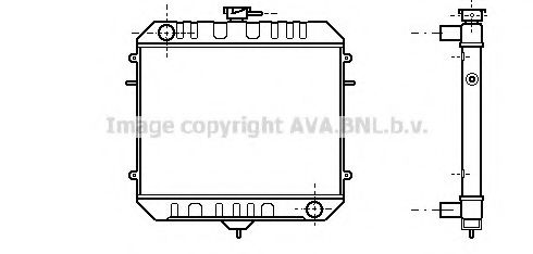 Imagine Radiator, racire motor PRASCO OL2034