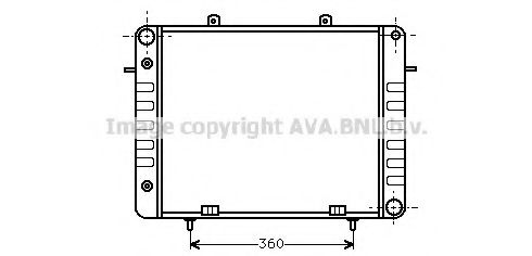 Imagine Radiator, racire motor PRASCO OL2039