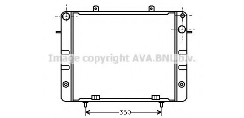 Imagine Radiator, racire motor PRASCO OL2056