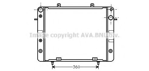 Imagine Radiator, racire motor PRASCO OL2057