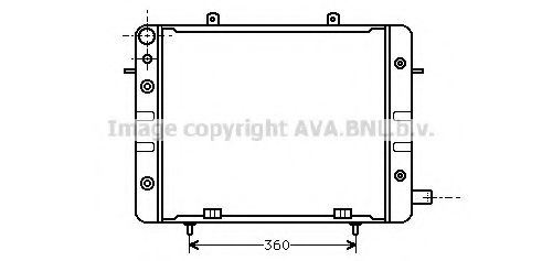 Imagine Radiator, racire motor PRASCO OL2059