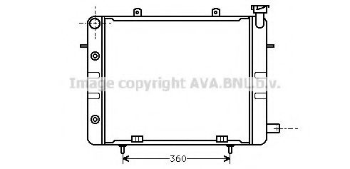 Imagine Radiator, racire motor PRASCO OL2060