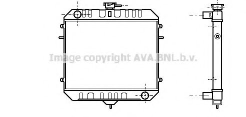 Imagine Radiator, racire motor PRASCO OL2075