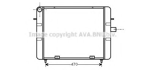 Imagine Radiator, racire motor PRASCO OL2079