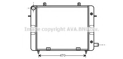 Imagine Radiator, racire motor PRASCO OL2158