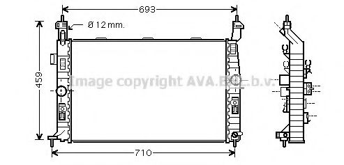 Imagine Radiator, racire motor PRASCO OL2345