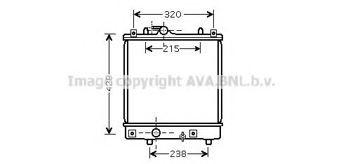 Imagine Radiator, racire motor PRASCO OL2382