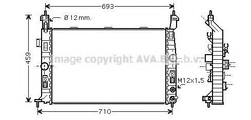 Imagine Radiator, racire motor PRASCO OL2431