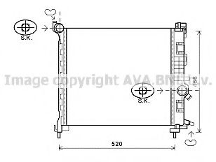 Imagine Radiator, racire motor PRASCO OL2561