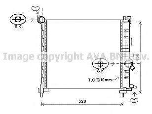 Imagine Radiator, racire motor PRASCO OL2562